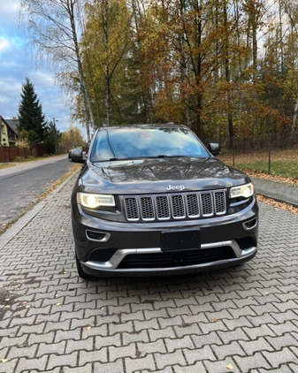 Jeep Grand Cherokee cena 110000 przebieg: 100000, rok produkcji 2015 z Czarna Białostocka małe 172